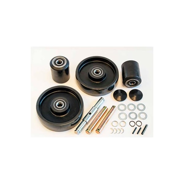 Gps - Generic Parts Service Complete Wheel Kit for Manual Pallet Jack GWK-DF25-CK - Fits Noble Lift Model No DF25 GWK-DF25-CK - main
